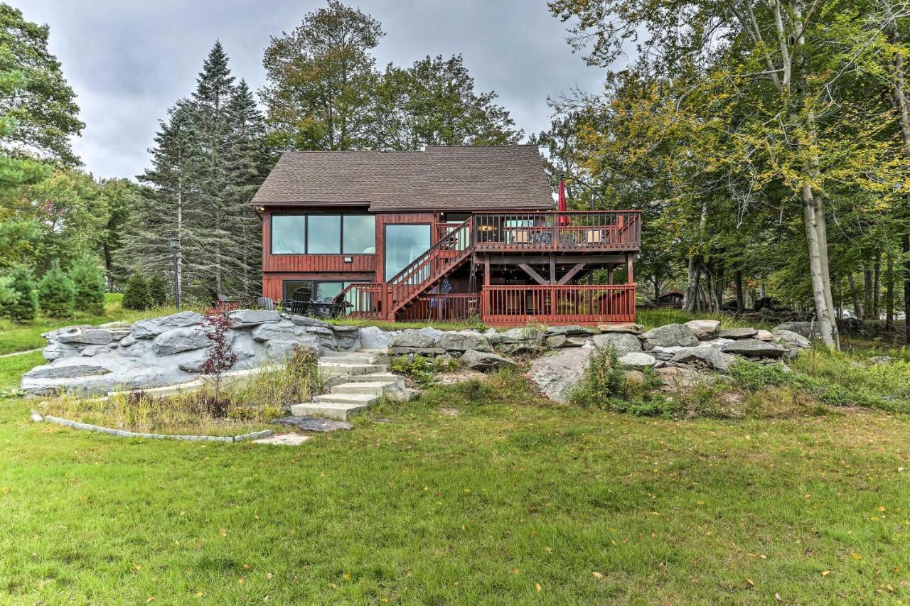 Lakefront Catskills Getaway With Private Deck! Forestburg Exterior photo